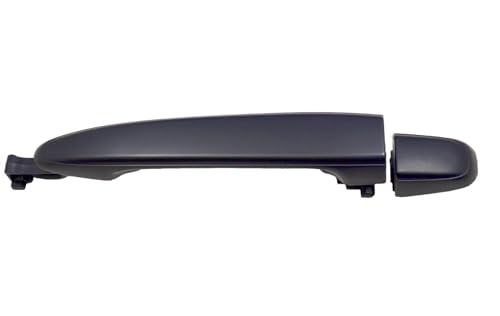 PT Auto Warehouse TO-3043P-R2 - Outside Exterior Outer Sliding Door Handle, Primed Black - Left = Right