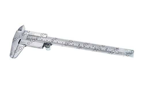 Image of ESAW Vernier Caliper 150mm, 6 inches, Magnetic Steel made with Pinch Fine Measure Function
