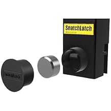 Heavy Duty Shipping Container Lock Box Anti-Theft Seal Guard & Puck Lock Kit Trailers & Conex Container Locks with Thick Cam Bar Latches Tool-Free Steel Security Device