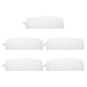 Generic 5pcs Sandblasting Hood Lens Cover 0.5mm Thick Welding Helmet Outer Protective Film Dustproof Viewing Screen Replacement for Sandblasting Equipment