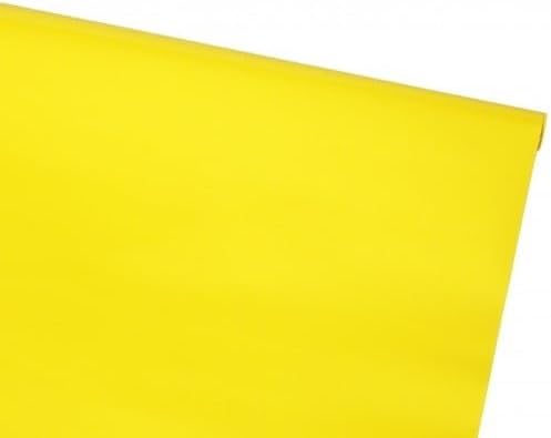Arkai Bügelfolie Deckend – RAL 1018 Zinkgelb, 638 Mm Breit, Meterware Für RC-Modelle