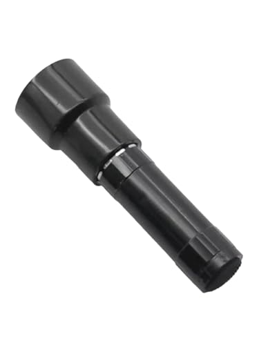 Lanterna Ovoscópio Profissional para Chocadeira, LED de Alta Potência, Corpo em Plástico Preto, Verificador de Ovos com Botão Liga/Desliga