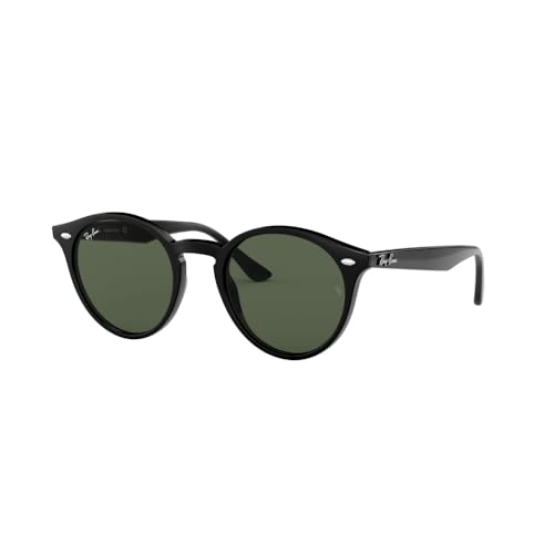 Taglie: 49/21/145 Ray-Ban ROUND RB 2180 Black/G Classic Green 49/21/145 Occhiali da sole da uomo