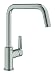 Produktbild GROHE QUICKFIX Start - Einhand- Spültischarmatur (hoher Auslauf, Schnell-Montage System, Schwenkbereich 150°), supersteel, 30470DC0