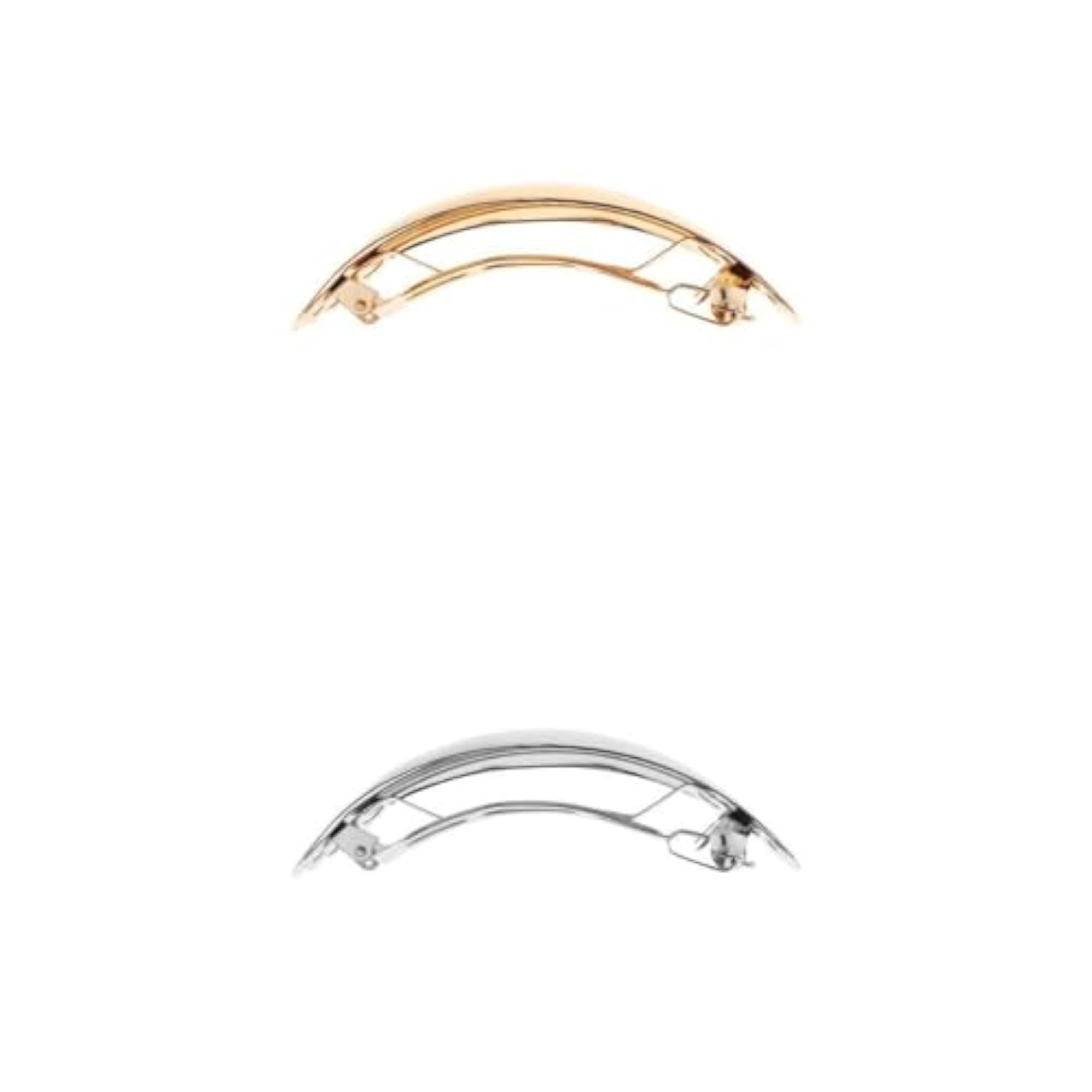 Automatic Tube French Barrette Hair Clip Pin