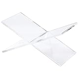 Generic Acrylic Book Holder, Foldable Reading Stand, 9.6, Kitchen, Desk Display