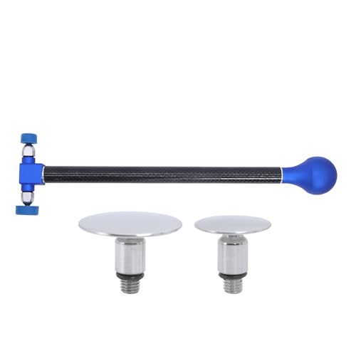 Ldabrye Car Body Dents Hammer Flattening Sheet Metal Removal Tap Down Tool Carbon Fiber Dent Repair Hammer With Replaceable Heads