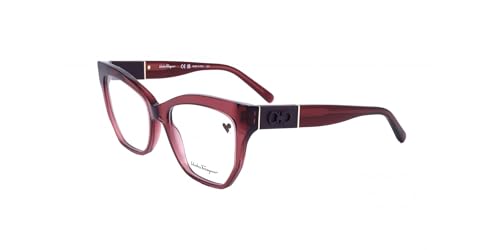 Image of Ferragamo SF2936 SF2936 655 transparent wine Eyewear Unisex Acetate, Standard, 17