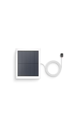 Image of Ring Solar Panel - Compatible with Battery Doorbell (newest model), Ring Battery Doorbell Plus (newest model), Ring Battery Doorbell Pro (newest model), White