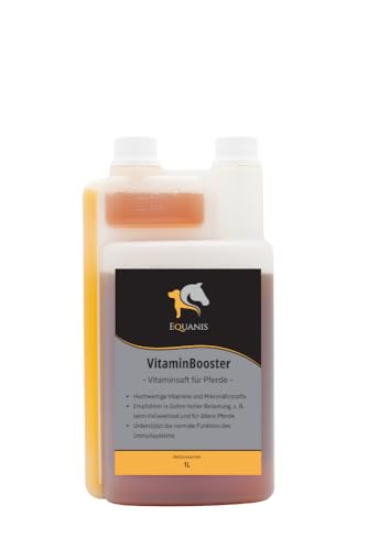 VitaminBooster - Vitaminsaft für Pferde - Versorgt das Pferd mit wichtigen Nährstoffen