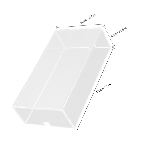 Cubierta de acrílico transparente para ratón de computadora con función protectora 2