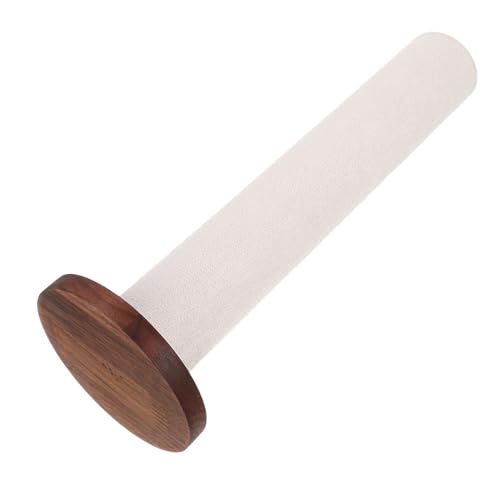 FOMIYES Walnut Wood Hair Accessories Organizer: Wooden Scrunchie Holder And Bracelet Display Rack For Hair Ties Clips And Jewelry Storage Home Decor