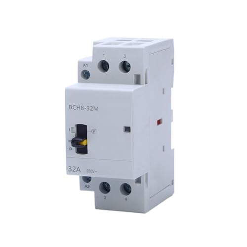 Contactor 32A manual BCH8-32M para solucionar sobrecargas en casa