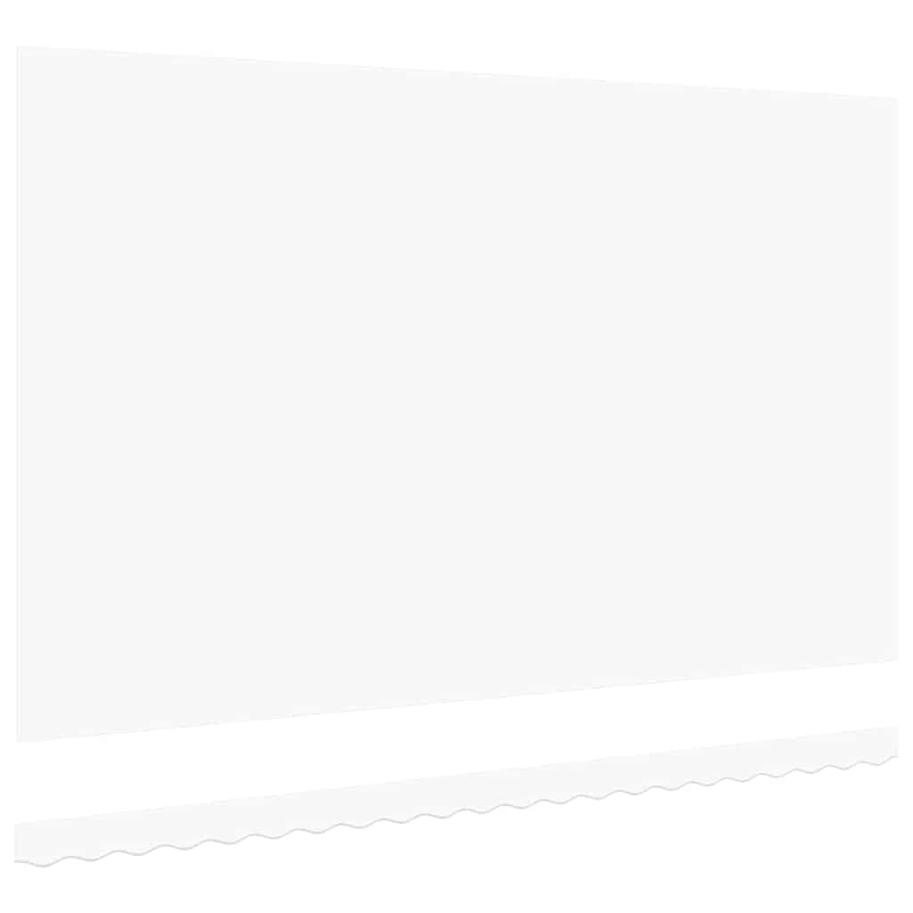 vidaXL Tela de Repuesto para Toldos 5 x 3 m Poliéster, Toldo Moderno Rectangular, Resistente a desvanecimientos, UV y Agua, fácil de Limpiar, ¡Sombra y Refugio Outdoor