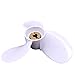 Boat Engine Old Shear Pin Type 6E0-45941-00-EL Propeller 3x7 1/2x8 for Yamaha Outboard 4HP 5HP Marine 2/4-stroke Motor