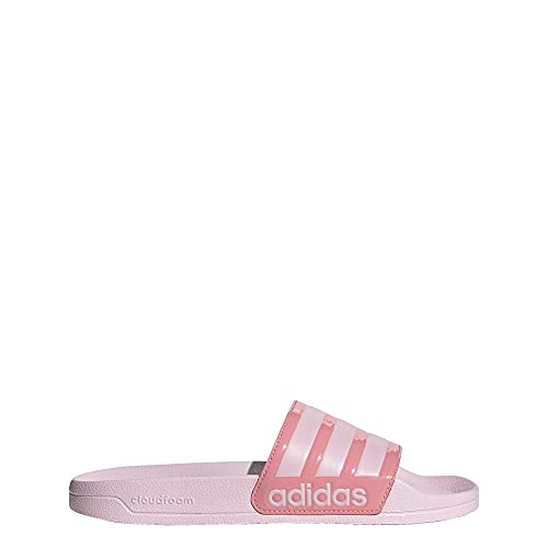 adidas Women's Adilette Shower Slide Sandal, Clear Pink/Clear Pink/Super  Pop, 5 : Amazon.in: Shoes \u0026 Handbags