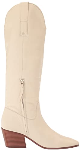 Sam Edelman Women's Britten Western Boot, Modern Ivory, 8.5 #TOP5