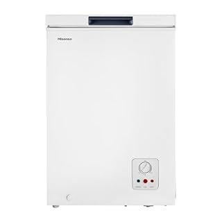 Hisense FT125D4AWE Congelatore a Pozzo 95 L di capacità, Silenzioso 40 dB, Bianco, 54.6 x 47.9 x 85.4 cm