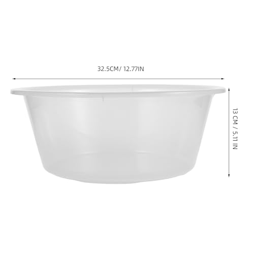 Bañera para pies de plástico transparente VILLCASE grande miniatura 2
