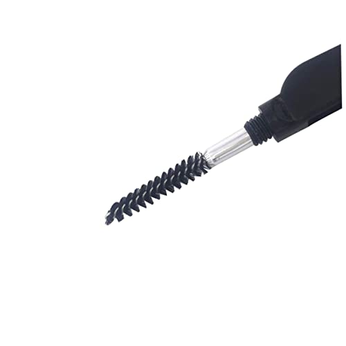 FOMIYES Foldable Eyebrow Combs Set of 2 Stainless Steel Plastic Handle Grooming Tool