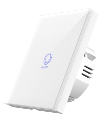 Interrupteur de lumière intelligent Wi-Fi Woox R7063 blanc connecté maison