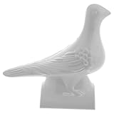 TOKIDNY Traditionelle Tauben Dachdekoration aus Robustem Kunststoff Kleine Wetterfeste Vogelstatue Leichte Chinesische Dachspitze für Hausdeko