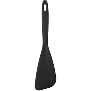 Nagao Tsubamesanjo Kitchen Spatula, Black, 12.2 inches (30.8 cm), 66 Nylon, Made in Japan