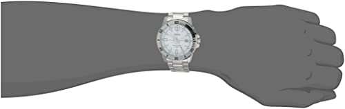 Casio Classic Silver-Tone Stainless Steel Band Date Indicator Watch (Model: MTP-VD01D-7EV) - image 4