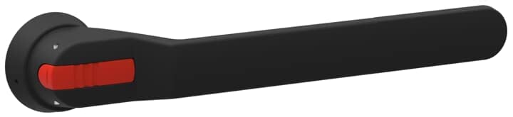 ABB Para interruptor de corte de la serie OT, mango negro 274 mm, IP 65
