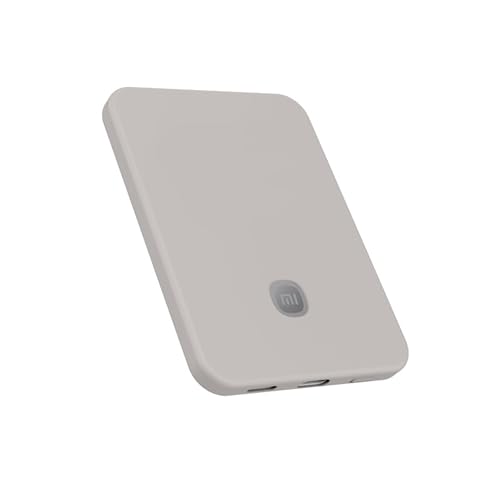 Lemxiee Funda para Xiaomi Ultrathin Magnetic Power Bank Case Accesorios Cover de Silicona Flexible