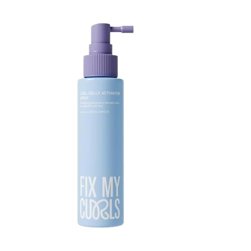 Fix My Curls Curl Gelly Activator Spray No-Water Curl Refresher with Avocado Oil, Lightweight for Hydration & Definition For All Hair Textures (100ml)-image-22