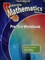 Paperback California Mathematics Grade 6 Practice Workbook (California Mathematics Grade 6) Book