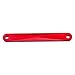 CrazyHobby Aluminum Tie Bar and Suspension Hinge Pins for 1/10 Traxxas Slash 2WD Stampede Rustler VXL Bandit, Replaces 2532 2640 (Red)