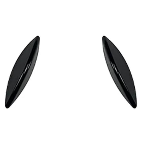 �ɓK������ C�N���X W205 C180 C200 C260 C43 AMG 2015-2018�N�� �p �t�����g�o���p�[�X�|�C���[ ? �t�H�O�����v�J�o�[���G�A�i�C�t�X�v���b�^�[(Glossy black)