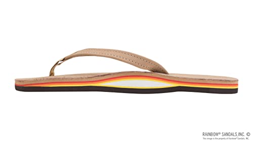 Image of Rainbow Sandals Women's Single Layer Leather Sandal Narrow Strap