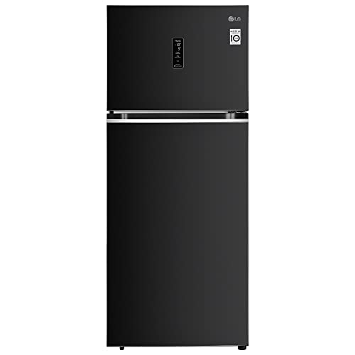 Image of LG 423 L 3 Star Frost-Free Smart Inverter Wi-Fi Double Door Refrigerator Appliance