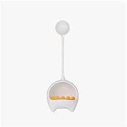 Lámpara En Bebés Lindo DIRIGIÓ Luz De Noche,USB Carga Linda Energía Ahorro De Energía Niño Noche, para Corredores Habitaciones para Niños Bebés Bebés Lámpara De Noche (Color : White, Tpye : Rechargeable)