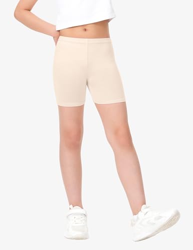 Image of BOOPH Girls Bike Shorts Toddler Cartwheel Short for Dance Underdress | Kids Biker Shorts for 2-10T