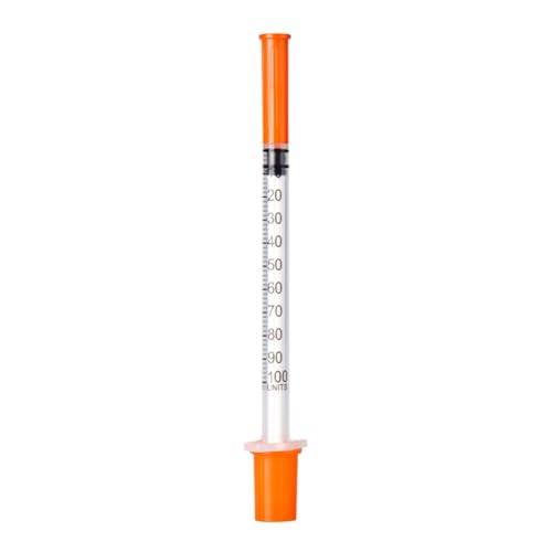 JIUPULL 100PACK Disposable Syringe, Individual Wrapped