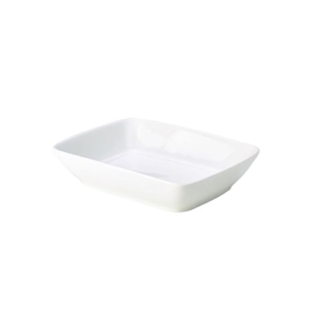 Genware NEV-351616 Royal Rectangular Dish,16 cm x 12 cm (Pack of 6)