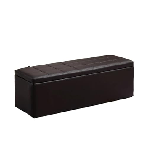 GIYXHU Puff Almacenaje Taburete De Almacenamiento for sofá y Sala Estar, Banco Zapatos for Puerta, Muebles for el hogar, Taburete Almacenamiento Simple, Tabouret multifunción(Black,30cmx30cmx35cm)