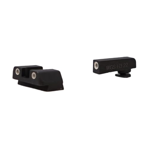 Williams Triton Classic - Night Sight Set - White - for Glock 42, 43, 43X & 48-616297 - Williams Gun Sight