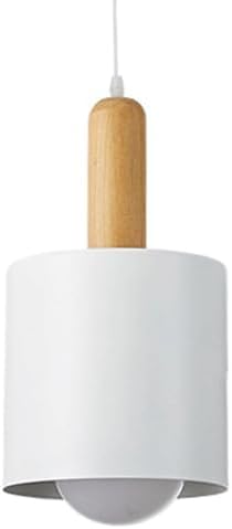 KBUUKYYXouy Nordic Creative Macaron Pendant Lamp,Flush Mount Ceiling Lighting Fixtures,Adjustable Iron Art Lampshade,Bedroom Dining Room Study Decoration Hanging Light E26 Base(White)