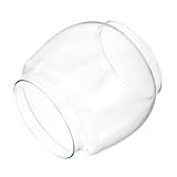 Design antique : le style vintage de l'abat-jour ajoute une touche unique à votre décoration intérieure, couvercle de lampe à huile en verre, cheminée à pétrole