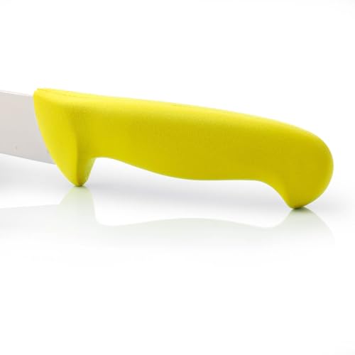 Miniatura 5 de Arcos Serie 2900 - Cuchillo Carnicero - Hoja De Acero Inoxidable Nitrum De 200 Mm - Mango Inyectado En Polipropileno Color Amarillo