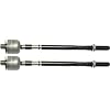 4 Pieces - Suspension Tie Rod End Right Passenger Left Driver Front Inner Side Adjustable 13462369 MEV473 QS9000