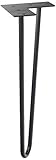 Hairpin Legs 16 Inch by Loft Zen. Creates A Modern Looking Table and Great DIY project With These 16 Inch Hair Pin Legs. Ships For Free & (4 pack)