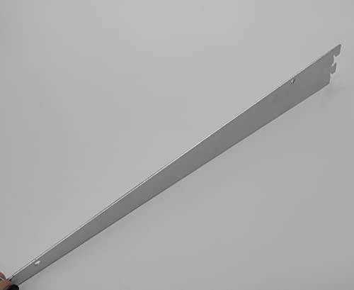 Nahanco Ga14 14" Tap-In Style Shelf Bracket For Universal Slotted Standards, Chrome #TOP3