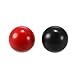 Tool parts Thermoset Ball Knob M6 Female Thread Machine Handle 25mm Dia Red 5Pcs/Black 5Pcs