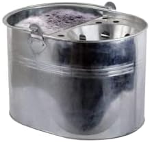 VTL® GALVANISED MOP BUCKET CLEANING STRONG HOME WITH HANDLE INDOOR/OUTDOOR HEAVY DUTY